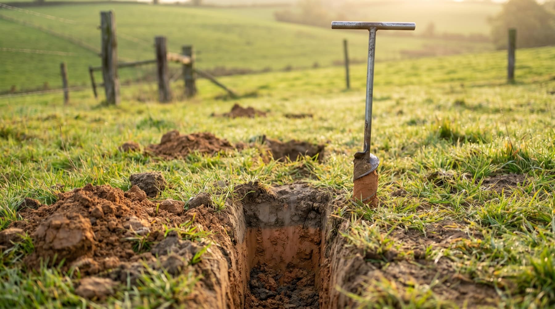 What is a percolation (perc) test?